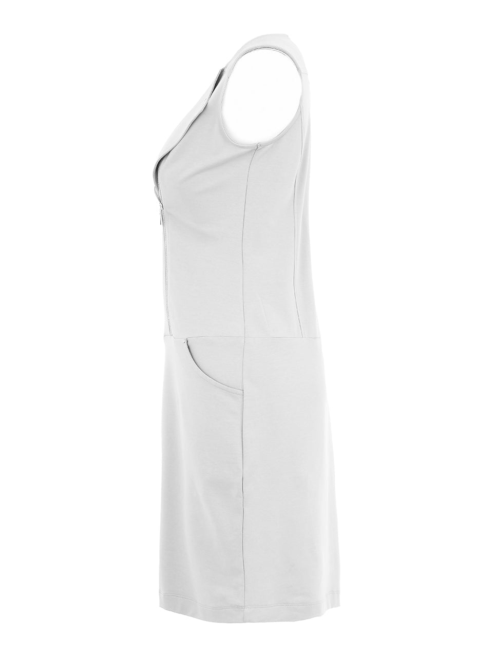 Dolcezza Asymmetric Zip Sleeveless Dress Dress 25240