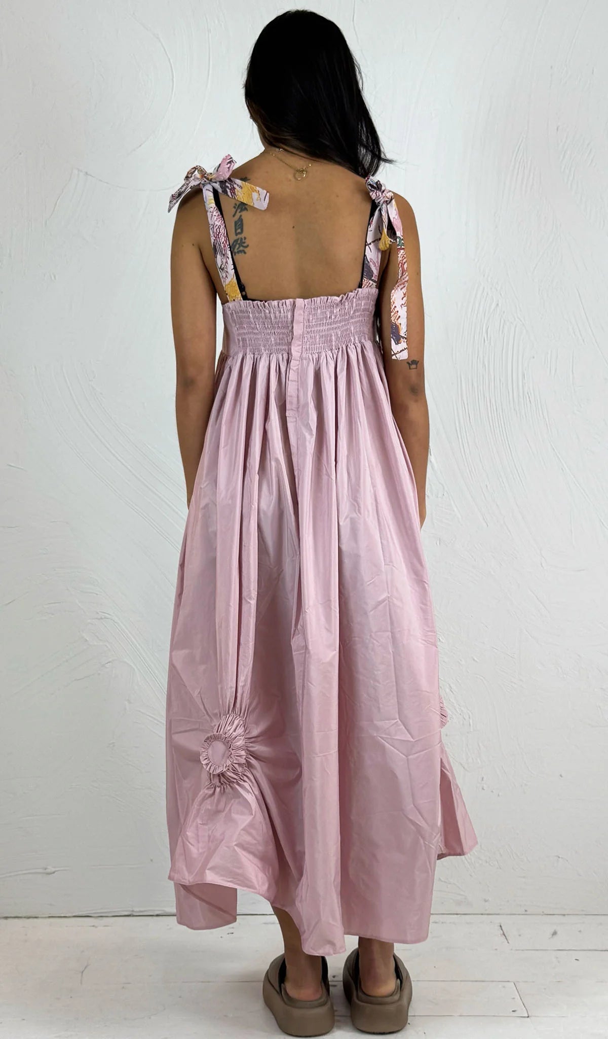Bize Ball Tie Dress