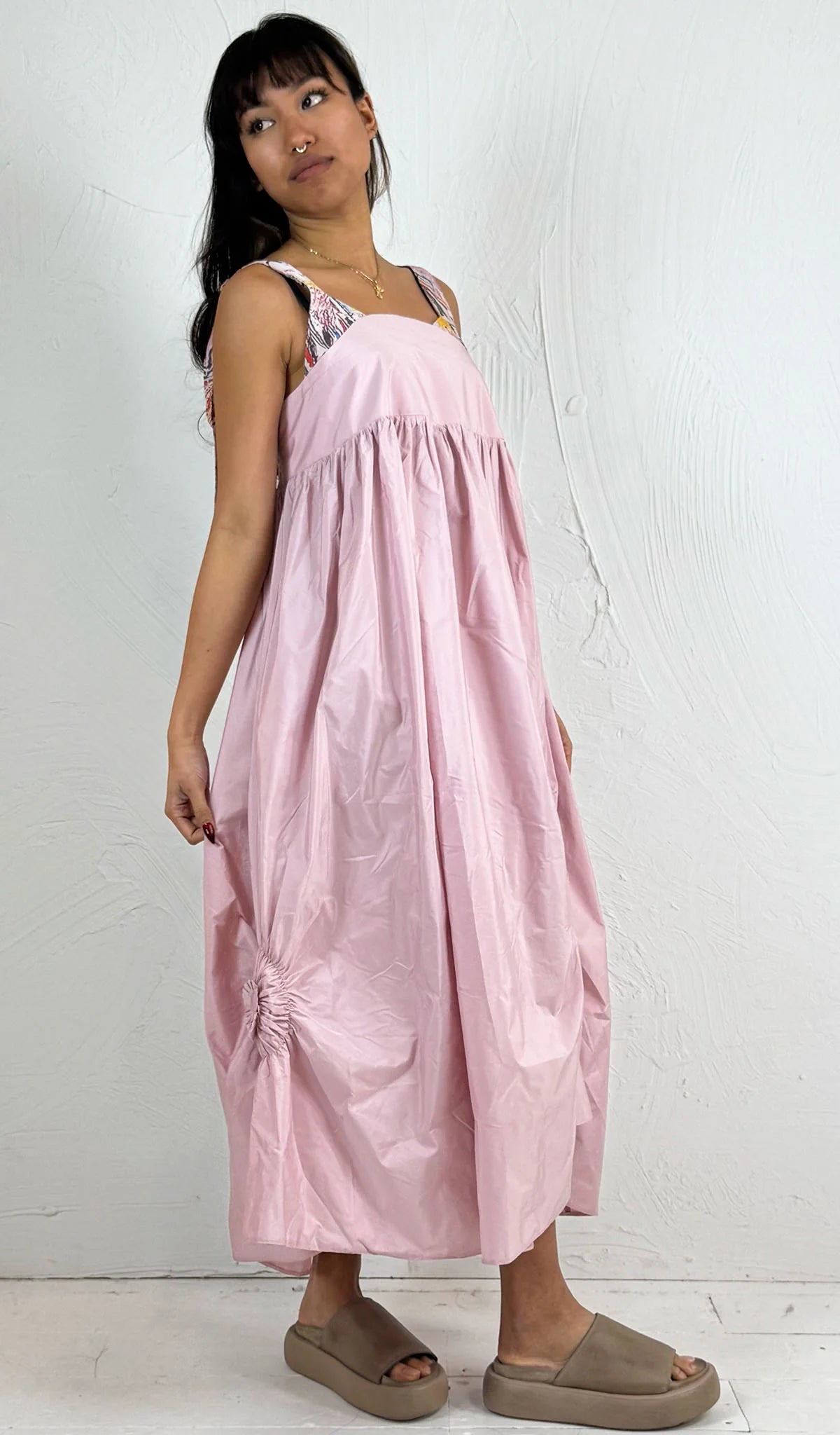 Bize Ball Tie Dress