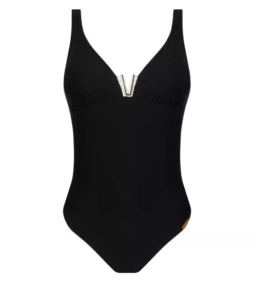 Lise CharmelAudace Ocean Non Wire Halter One Piece Swimsuit