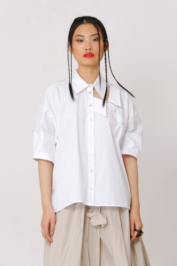 BIZE Double Collar Shirt