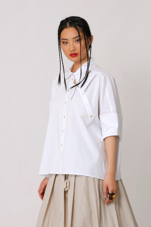 BIZE Double Collar Shirt