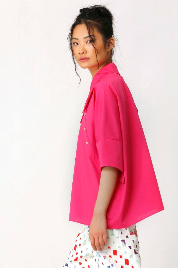 BIZE Double Collar Shirt