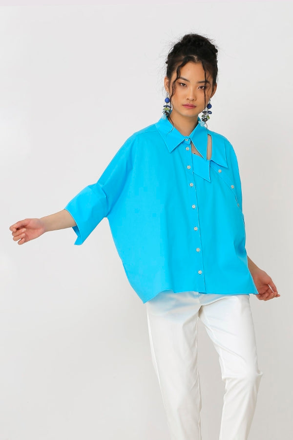 BIZE Double Collar Shirt