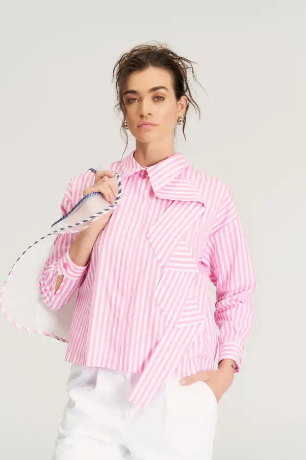 BIZE Striped Shirt