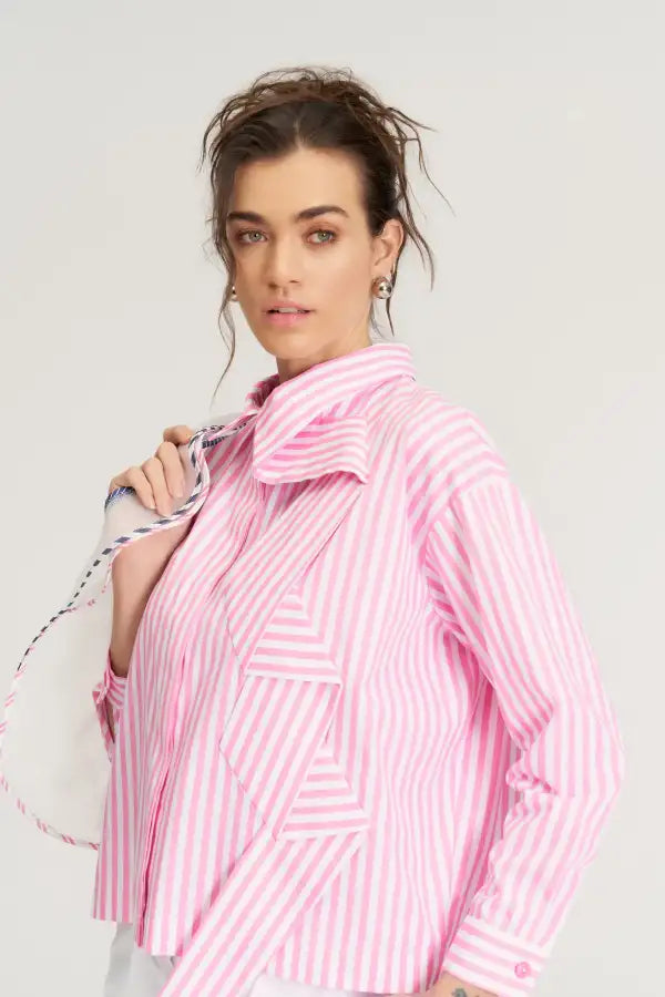 BIZE Striped Shirt