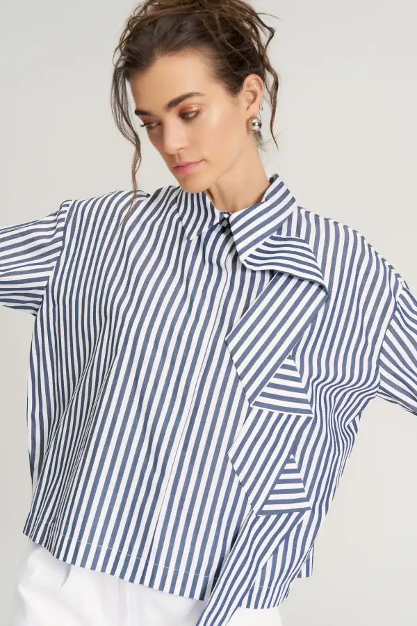 BIZE Striped Shirt