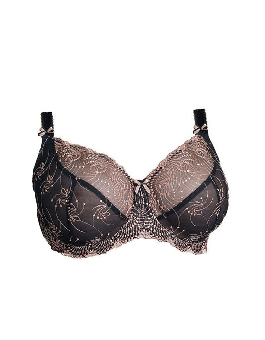 Fit Fully Yours Nicole See-Thru BLACK ROSE GOLD B2271
