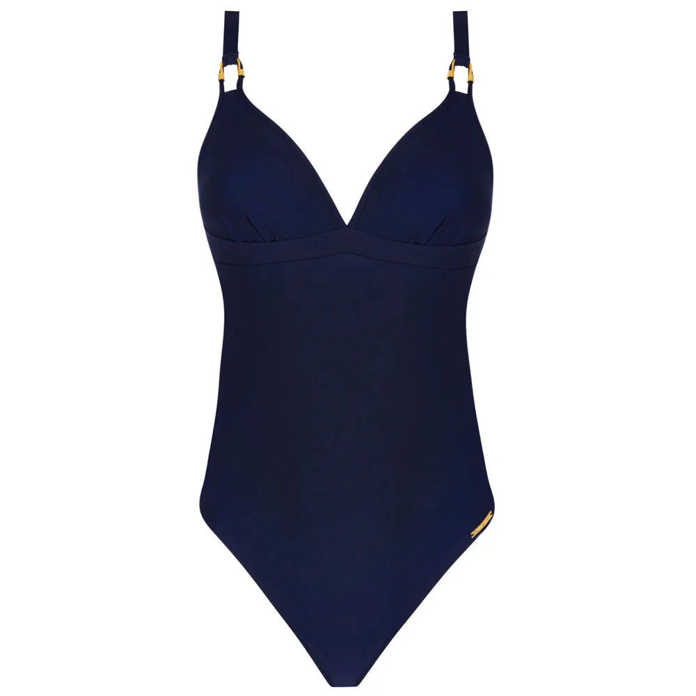 Lise Charmel 'Classe Nautique' Navy Blue Non-Underwired Padded Swimsuit
