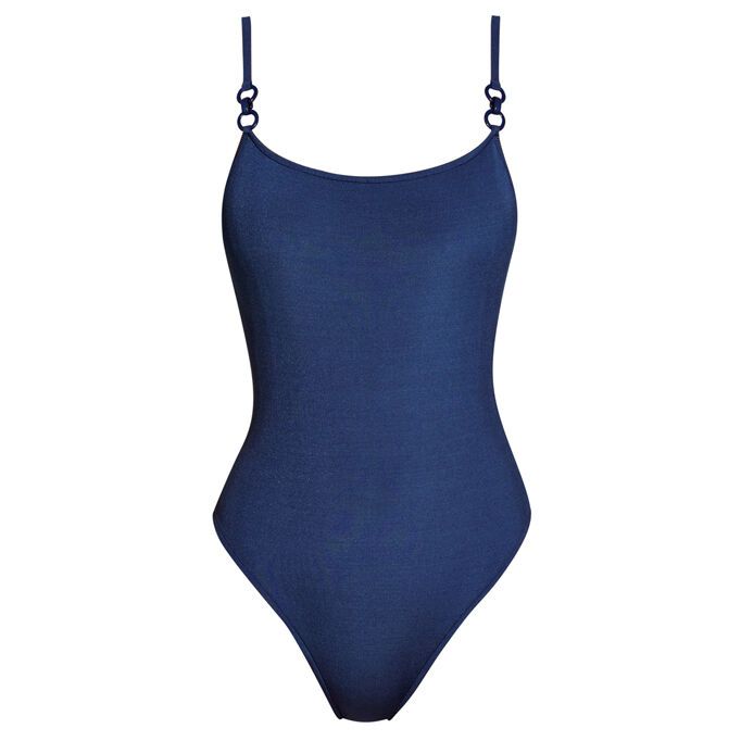 Andres Sarda Swimwear Gray Swimsuit With Preformed Cups