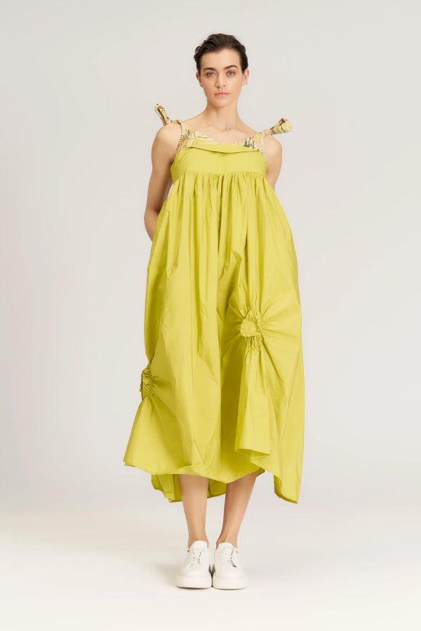 Bize Ball Tie Dress