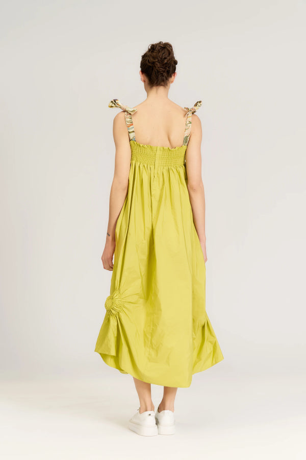 Bize Ball Tie Dress