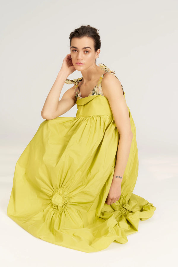 Bize Ball Tie Dress