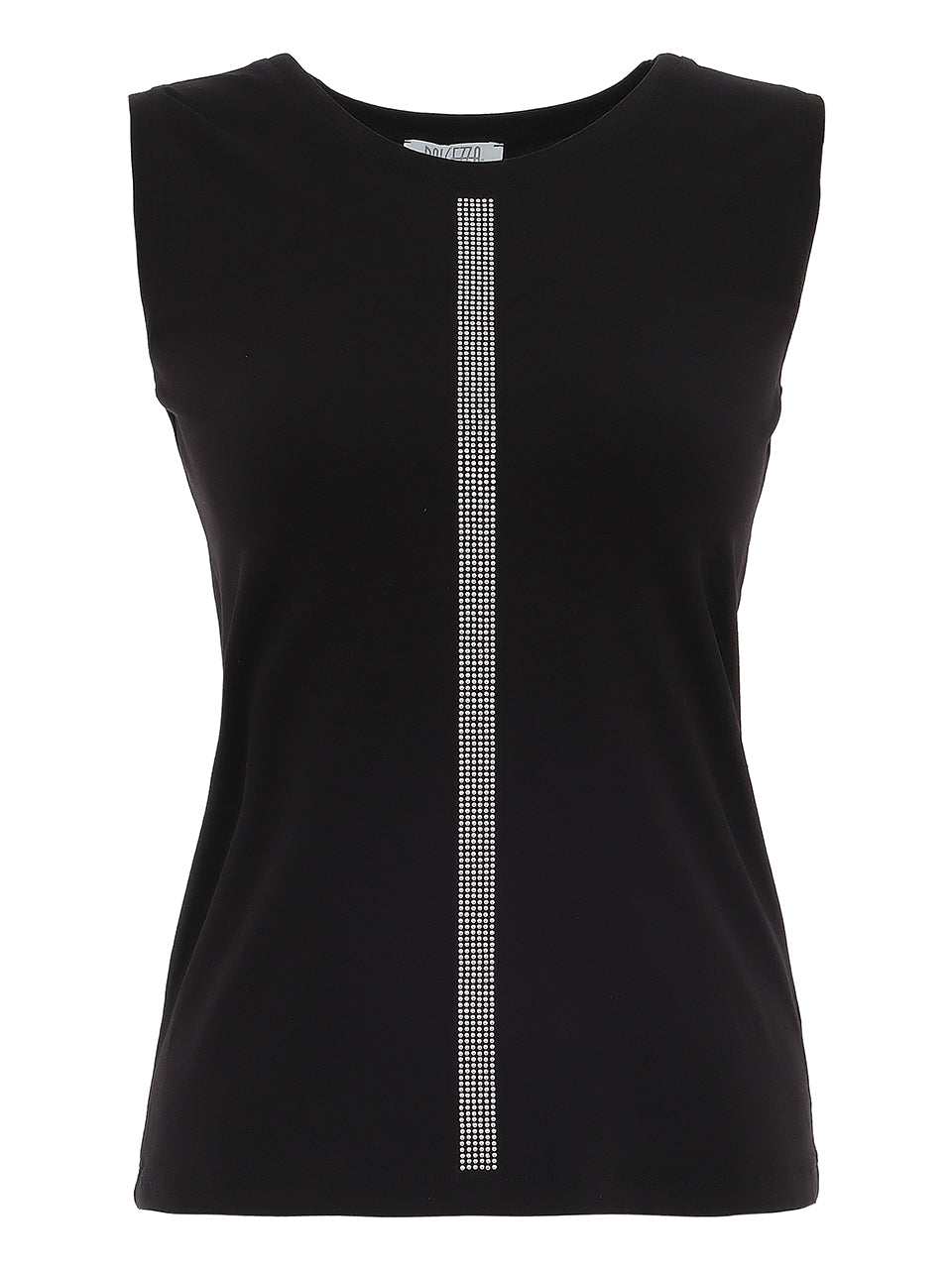 Dolcezza Embellished Cotton Top “Sporty Chic” (25134) 2 colours