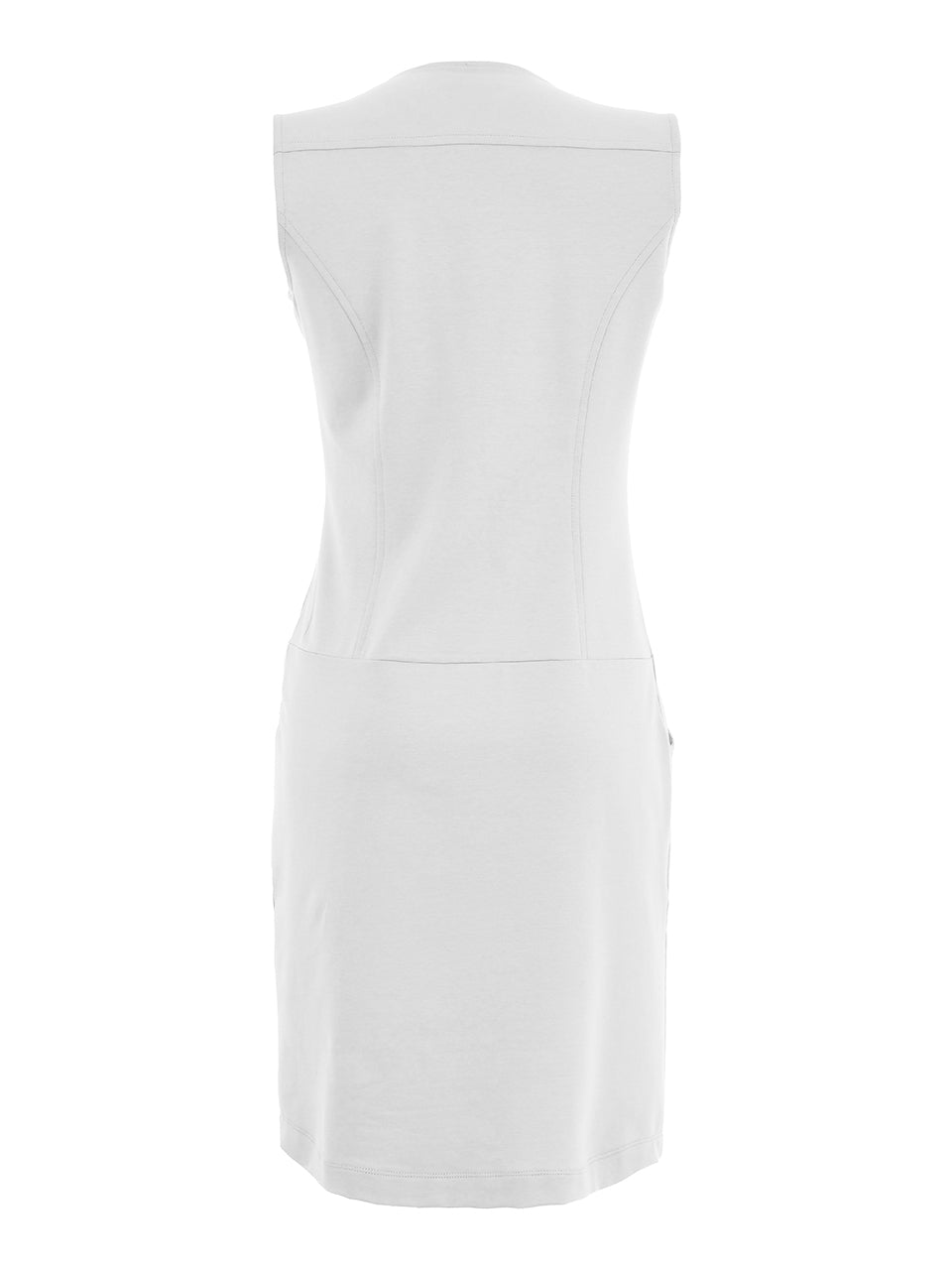 Dolcezza Asymmetric Zip Sleeveless Dress Dress 25240