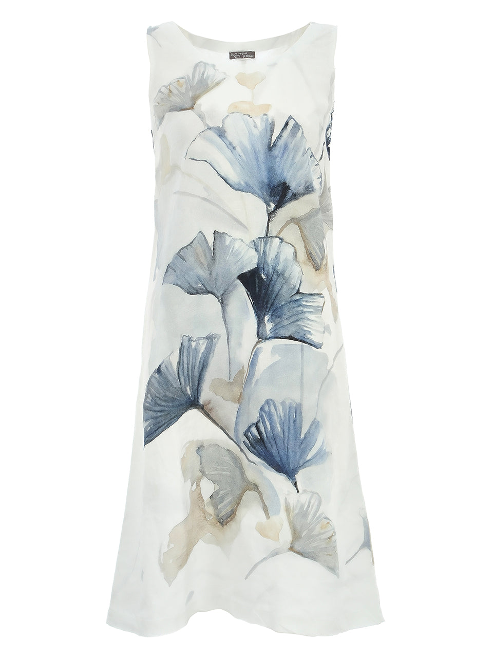 Dolcezza Sleeveless Linen Dress Indigo Melody by Majella LeBlanc Sty Dolcezza Sleeveless Linen Dress Indigo Melody by Majella LeBlanc Sty