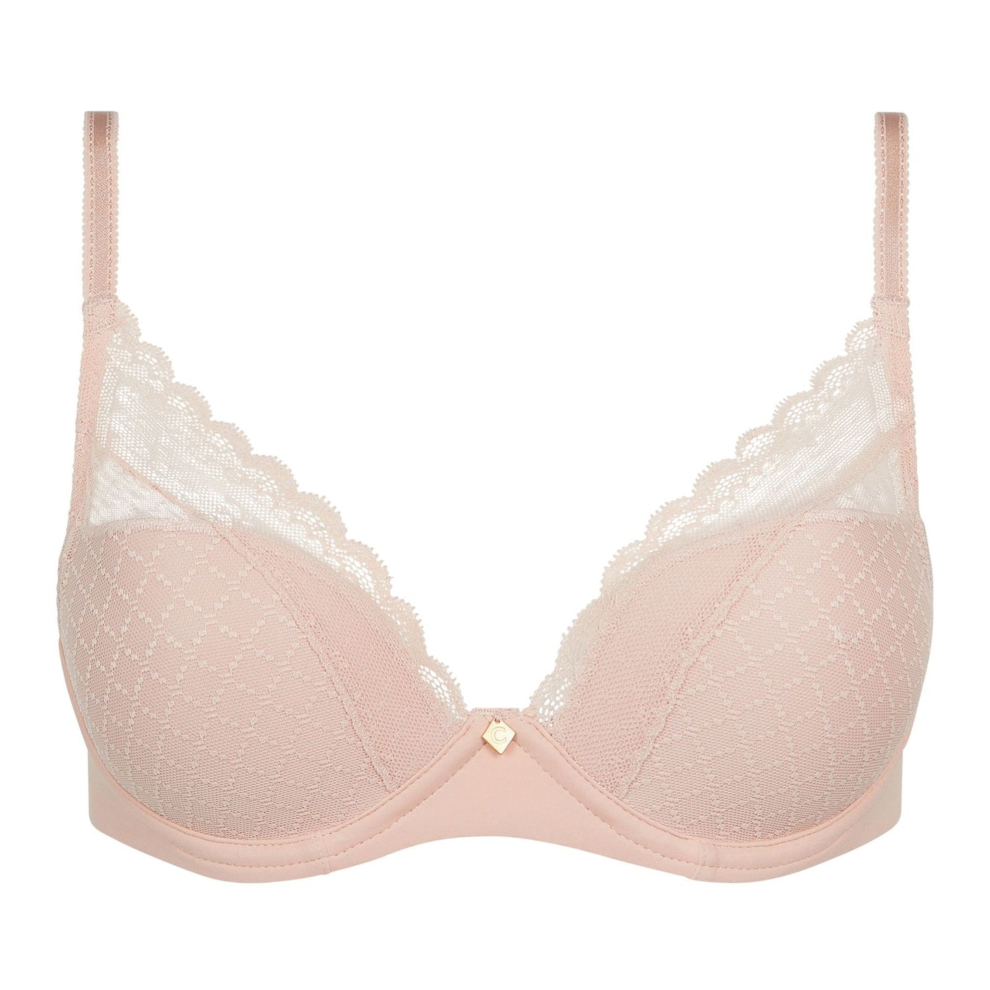Chantelle CHANTELLE NORAH CHIC PLUNGE T-SHIRT BRA- C16MNA- ORG