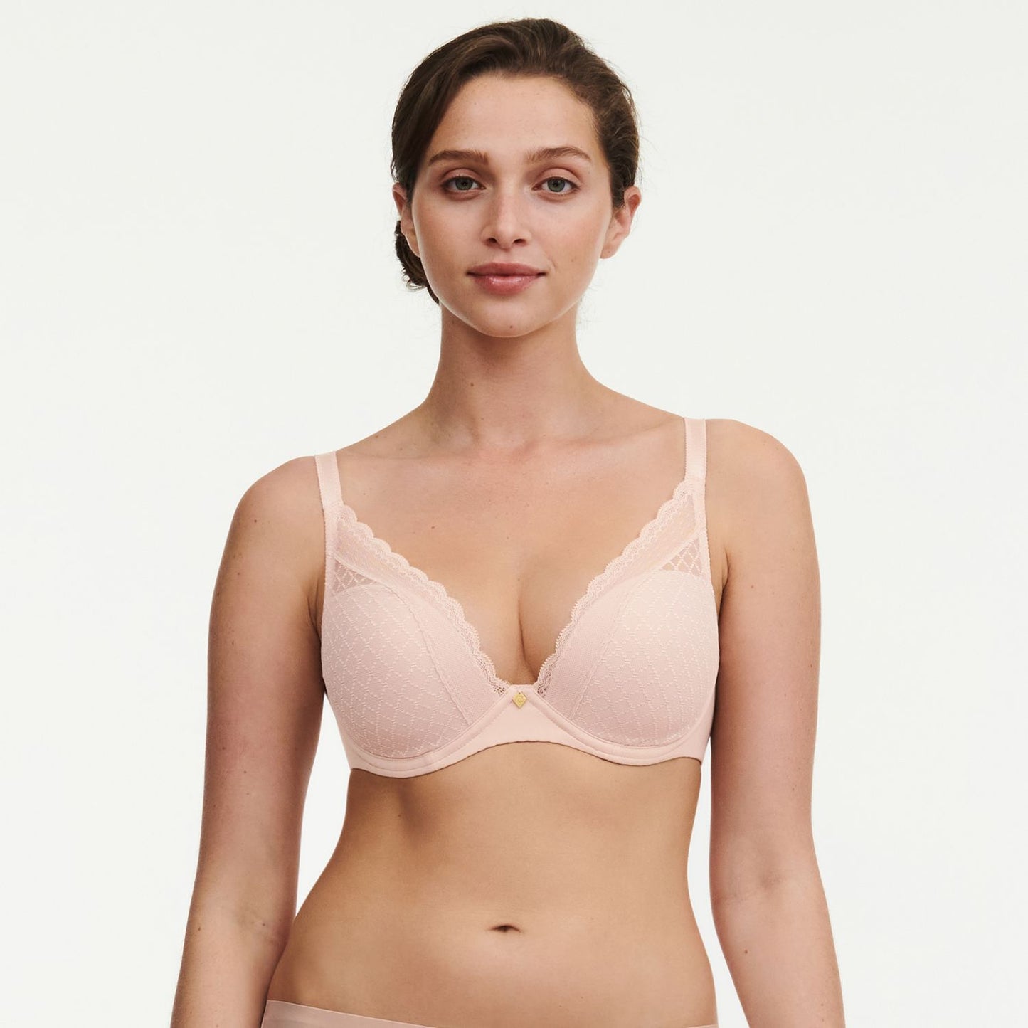 Chantelle CHANTELLE NORAH CHIC PLUNGE T-SHIRT BRA- C16MNA- ORG