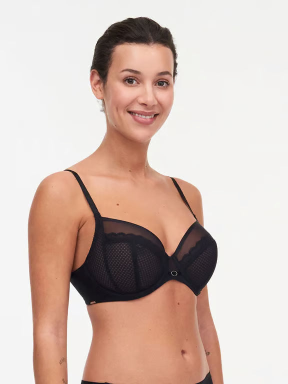 Chantelle Parisian Allure Unlined Plunge Bra - Black C22310-001