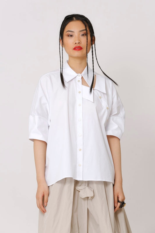 BIZE Double Collar Shirt