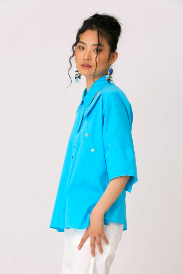 BIZE Double Collar Shirt