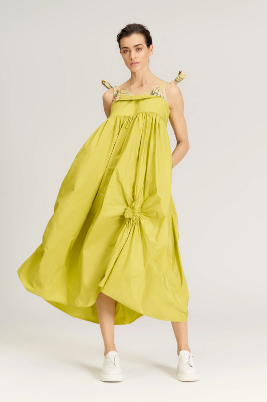 Bize Ball Tie Dress