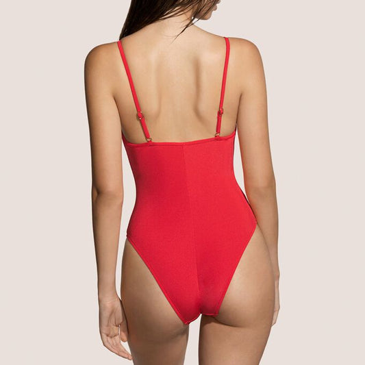 Andres Sarda Swimwear Gray  Swimsuit With Preformed Cups