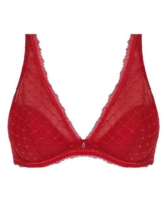 Antigel Agenda Plaisir Triangle bra (Rouge Cherry)