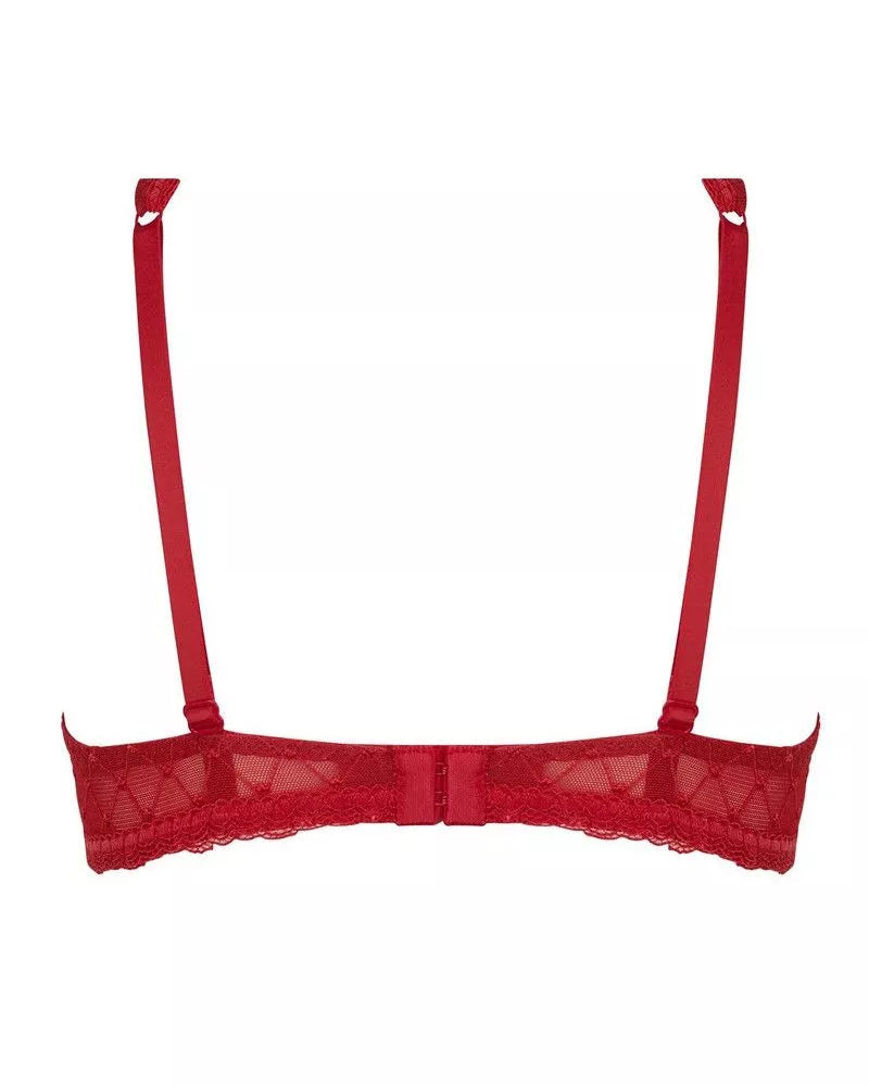 Antigel Agenda Plaisir Triangle bra (Rouge Cherry)