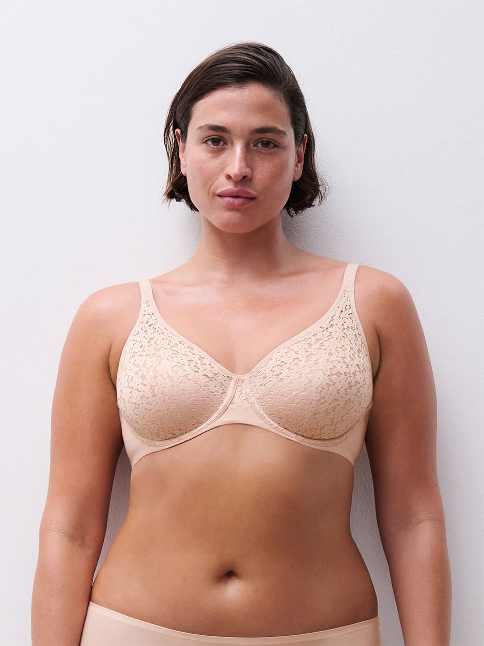 Chantelle Norah Comfort Underwire Bra - Nude Rose C13F10-0RG