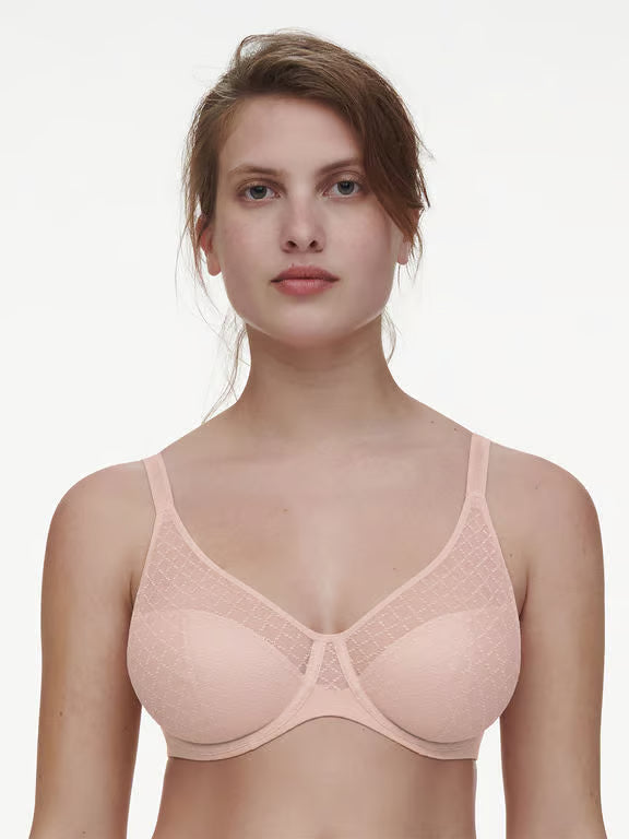 Chantelle Norah Chic Underwire Bra - Nude Rose