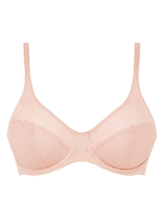 Chantelle Norah Chic Underwire Bra - Nude Rose
